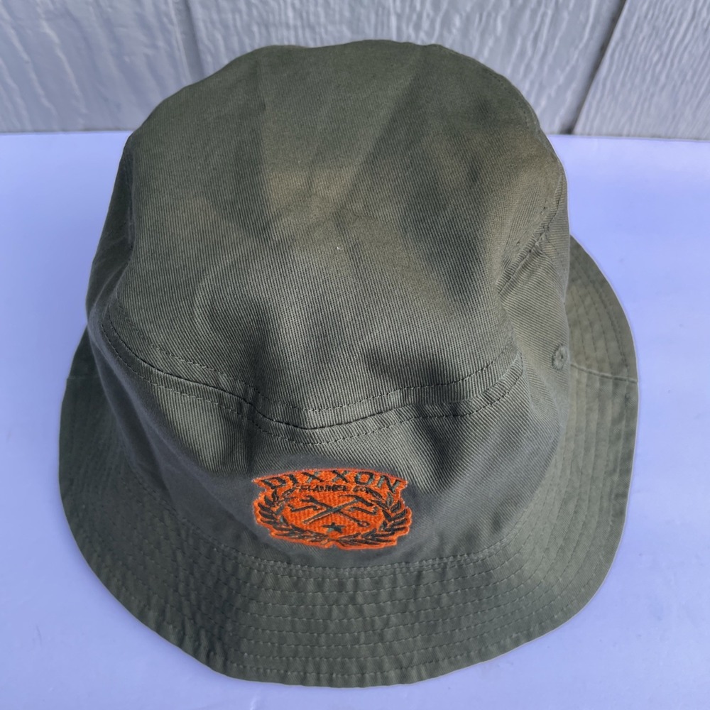 Dixxon Bucket Hat mens One size Green CAMO Reversible outdoor camping Hiking Log - Picture 7 of 11